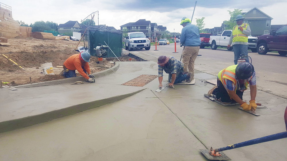 Denver Commercial Concrete - flatwork, curbs, sidewalks, roadways