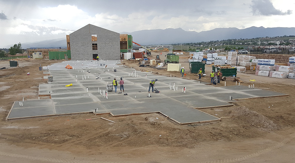 Denver Concrete Contractor Commercial Building Floor