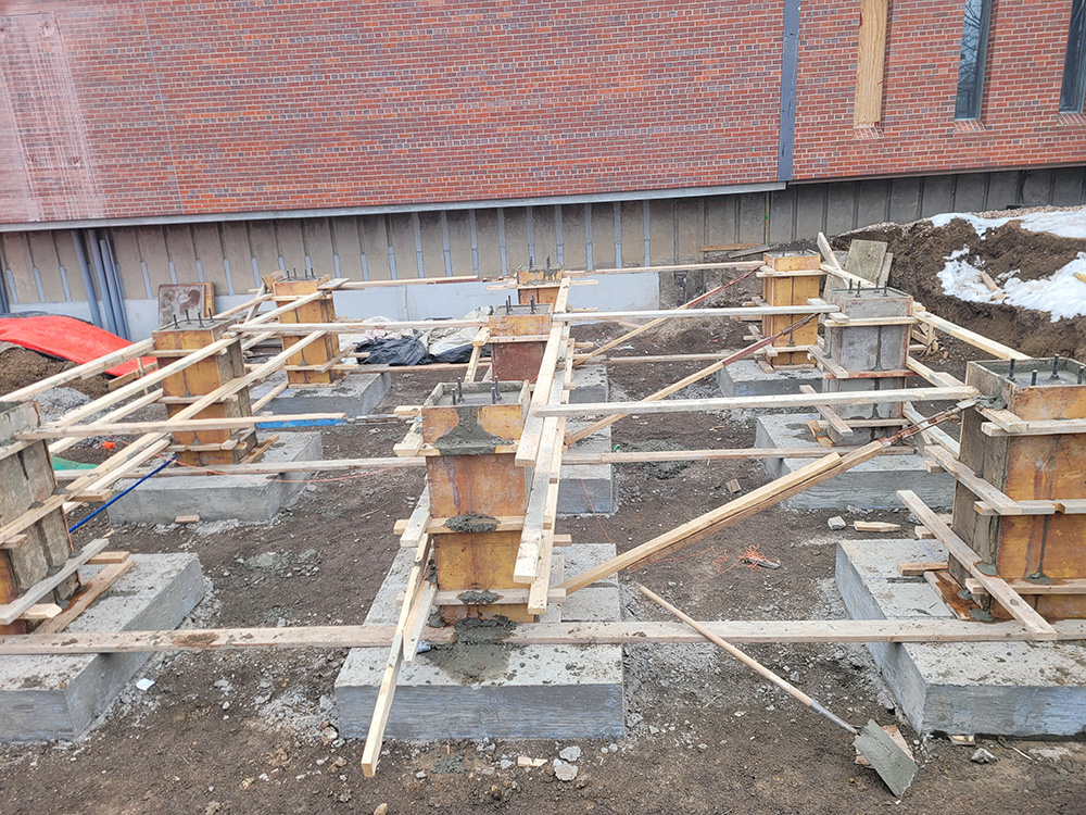 Denver Concrete Contractor Commercial Building Footing