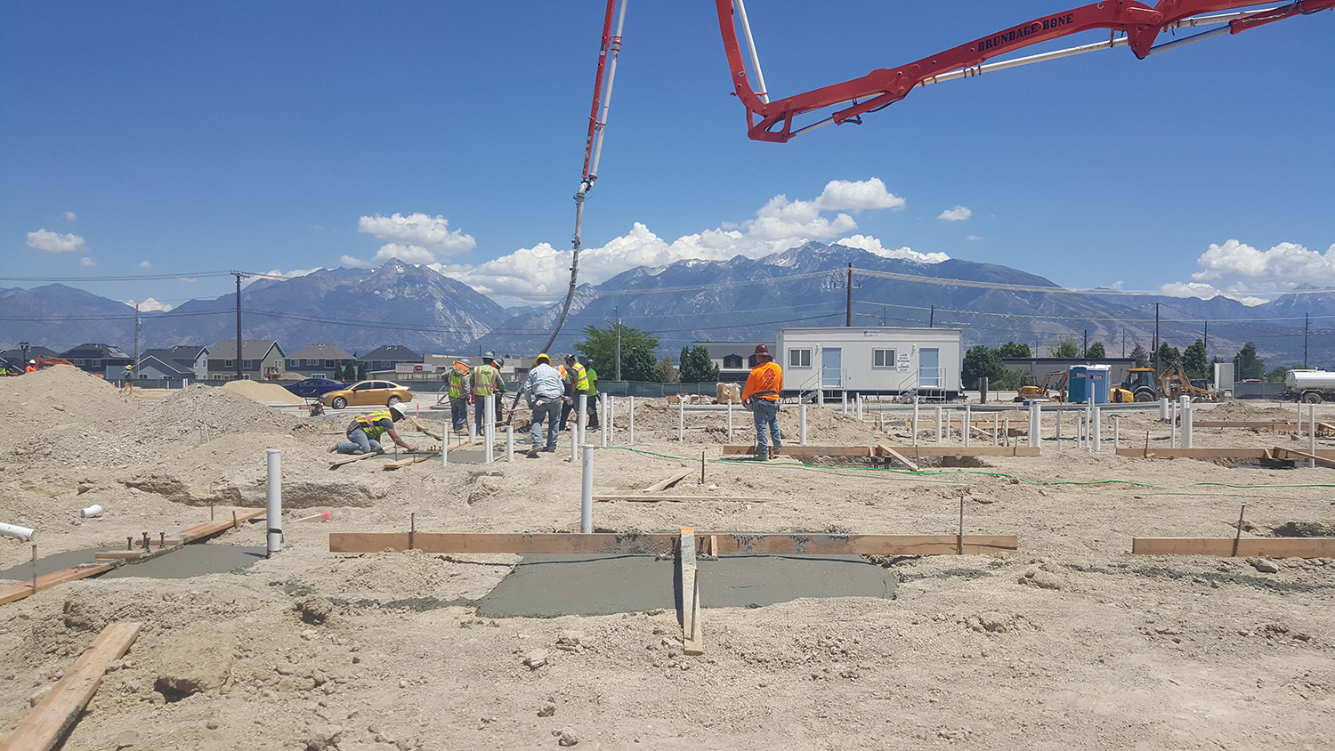 Colorado Commercial Concrete Contractor - Foundations, Footings and Forms
