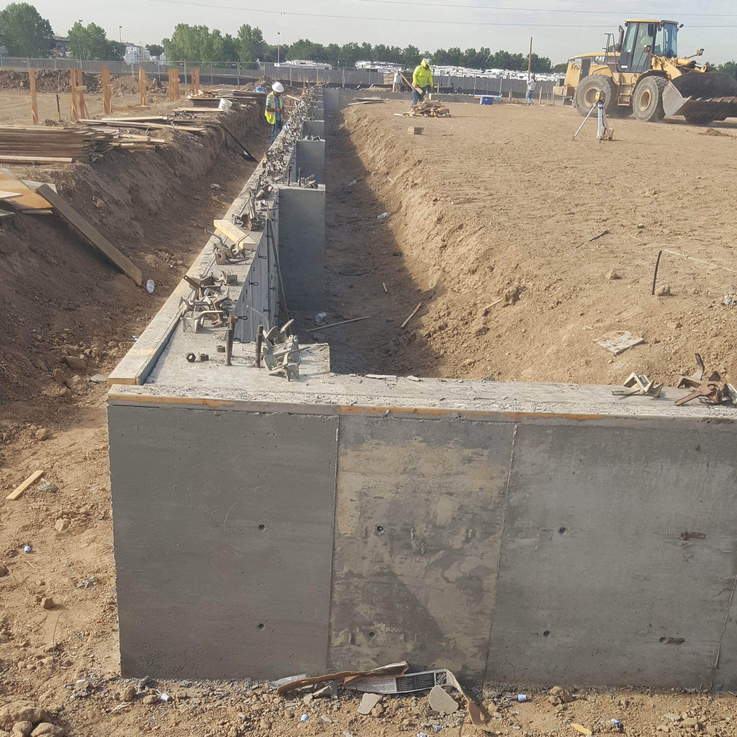 Colorado Commercial Concrete Contractor - Foundations, Footings and Forms