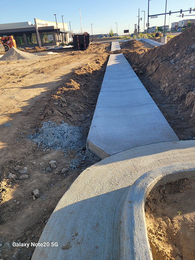 Commercial Concrete Contractor - Pavement, Curbs, Sidewalks