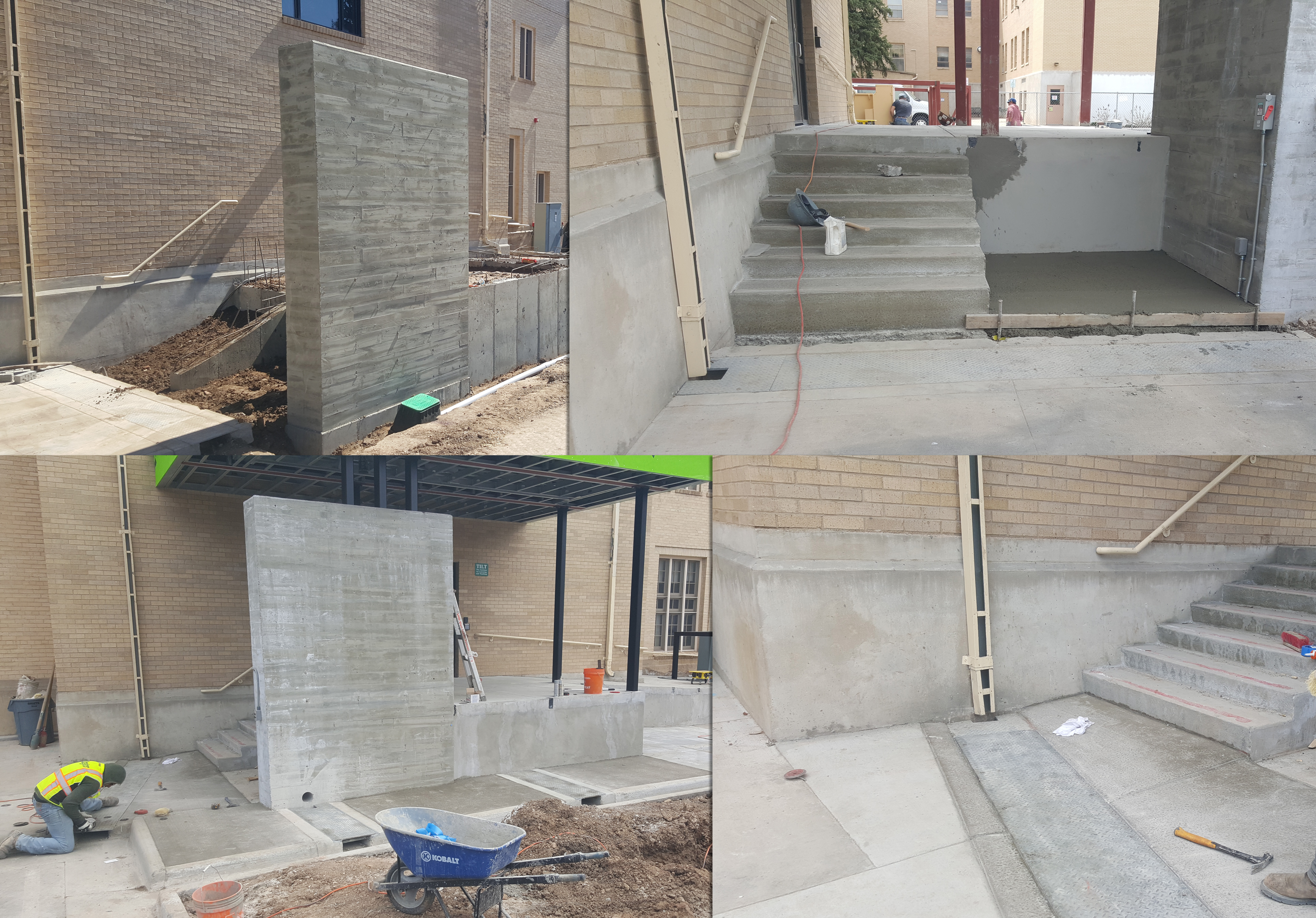 Concrete Repair - New Stairway